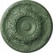 Ekena Millwork Granada Ceiling Medallion (Fits Canopies up to 7 1/8"), Hand-Painted Athenian Green, 19"OD x 1 1/2"P CM19GAAGF - alternate 1